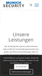 Mobile Screenshot of munichsecurity.com