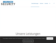 Tablet Screenshot of munichsecurity.com